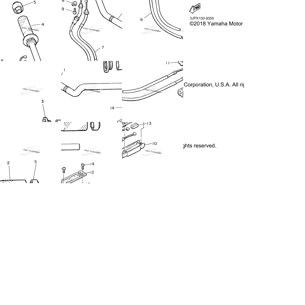 Steering Handle Cable