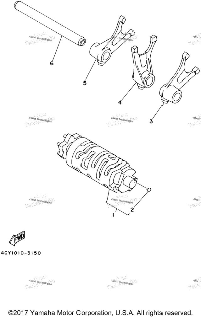 Shift Cam Fork
