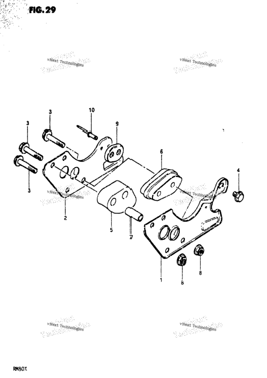 Chain Guide (Rm80x)