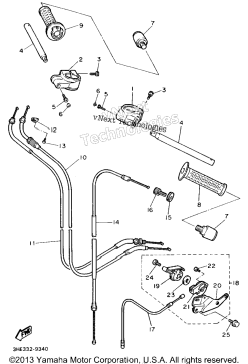 Handlebar Cable