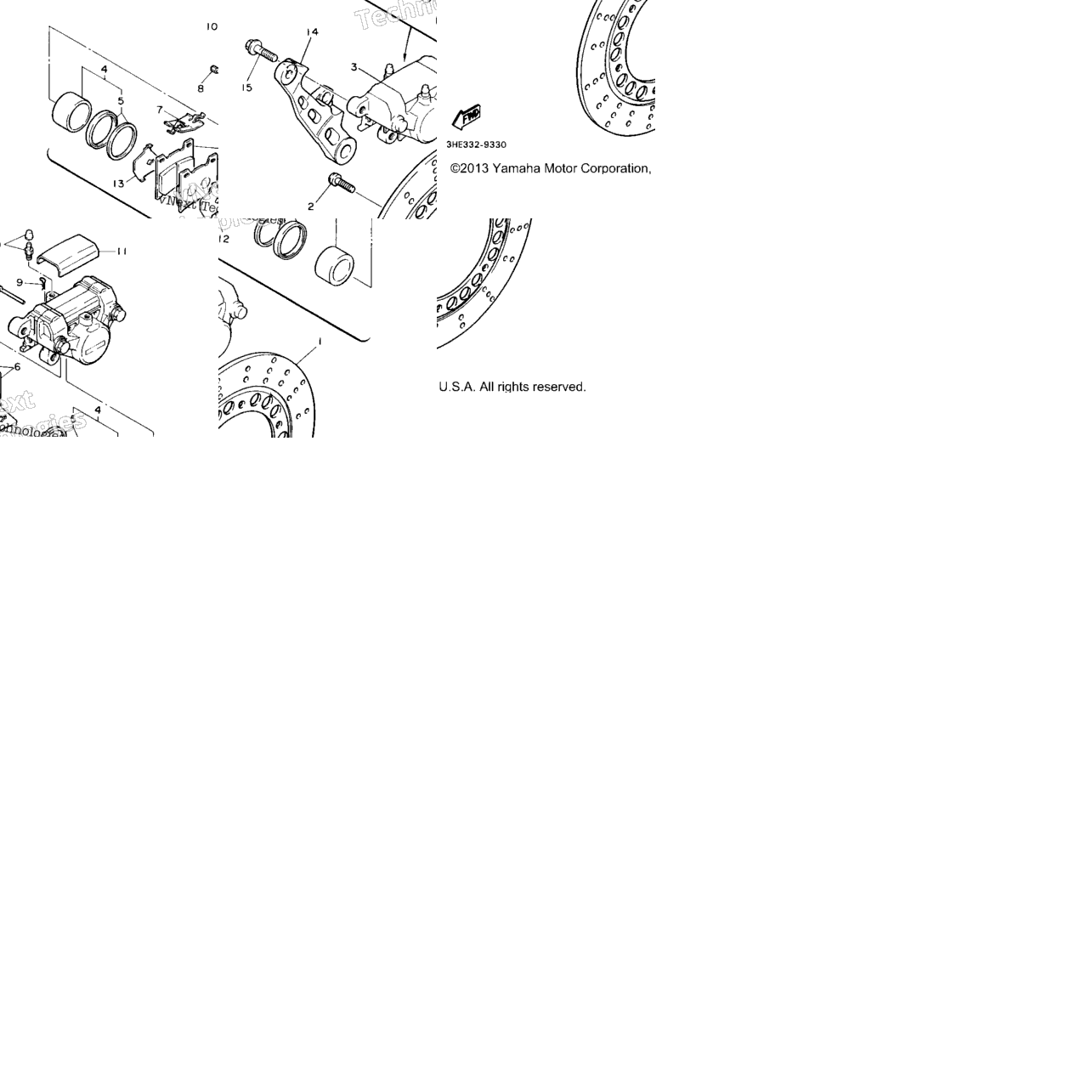 Rear Brake Caliper