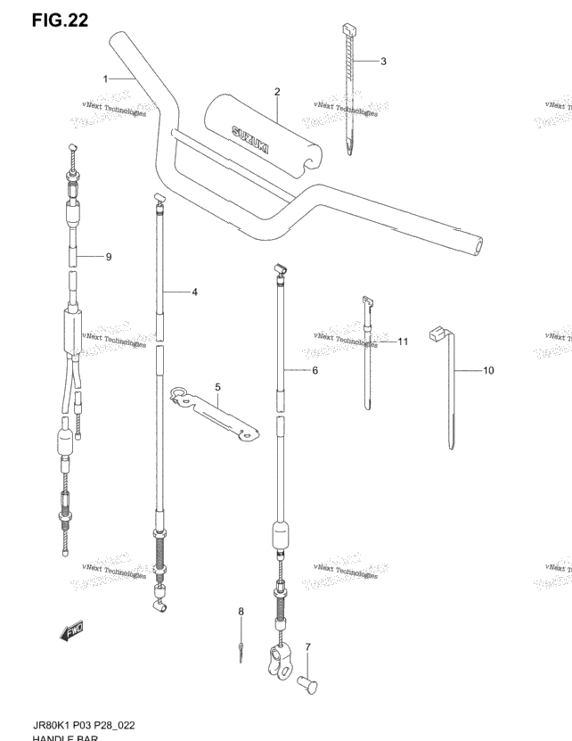 Handlebar - Cable
