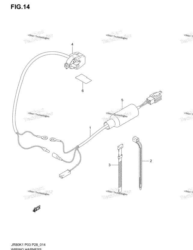 Wiring Harness (Model K1)