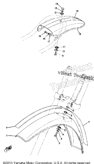 Front Fender - Rear Fender