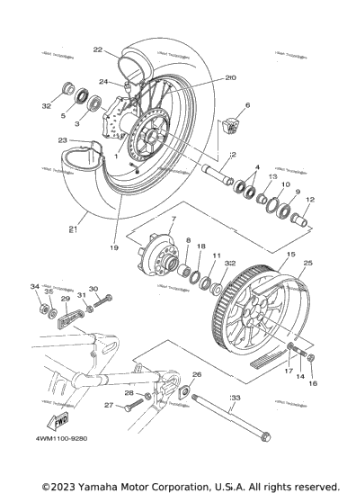 Rear Wheel