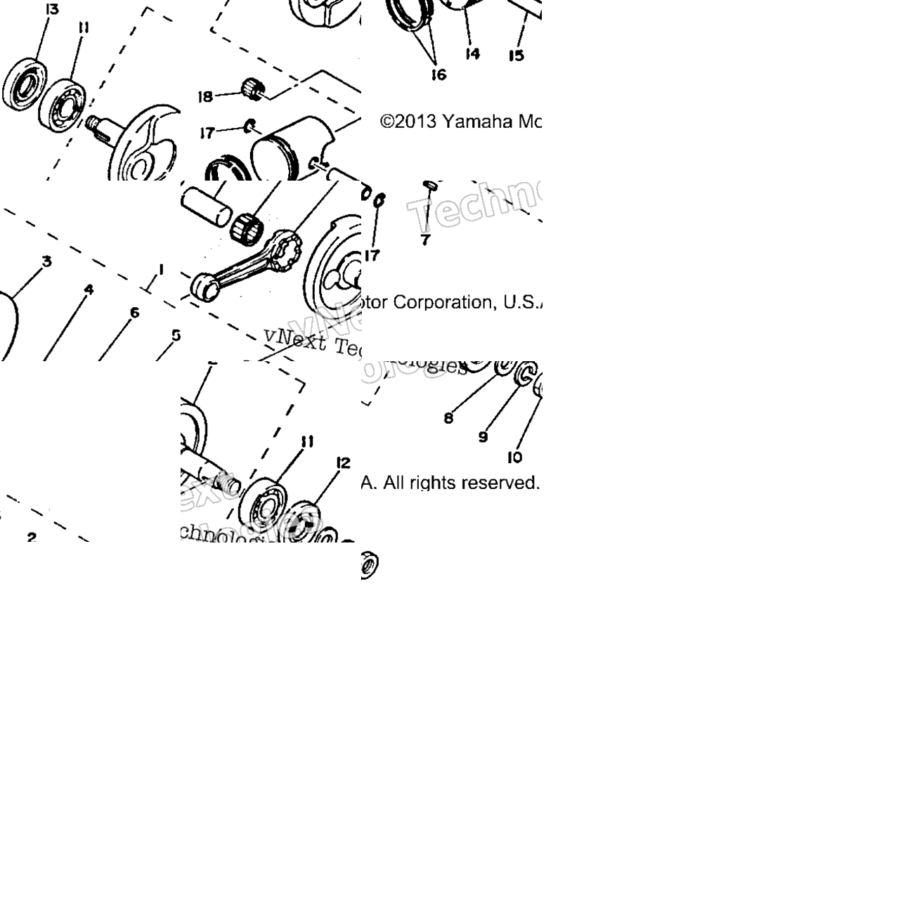 Crankshaft - Piston