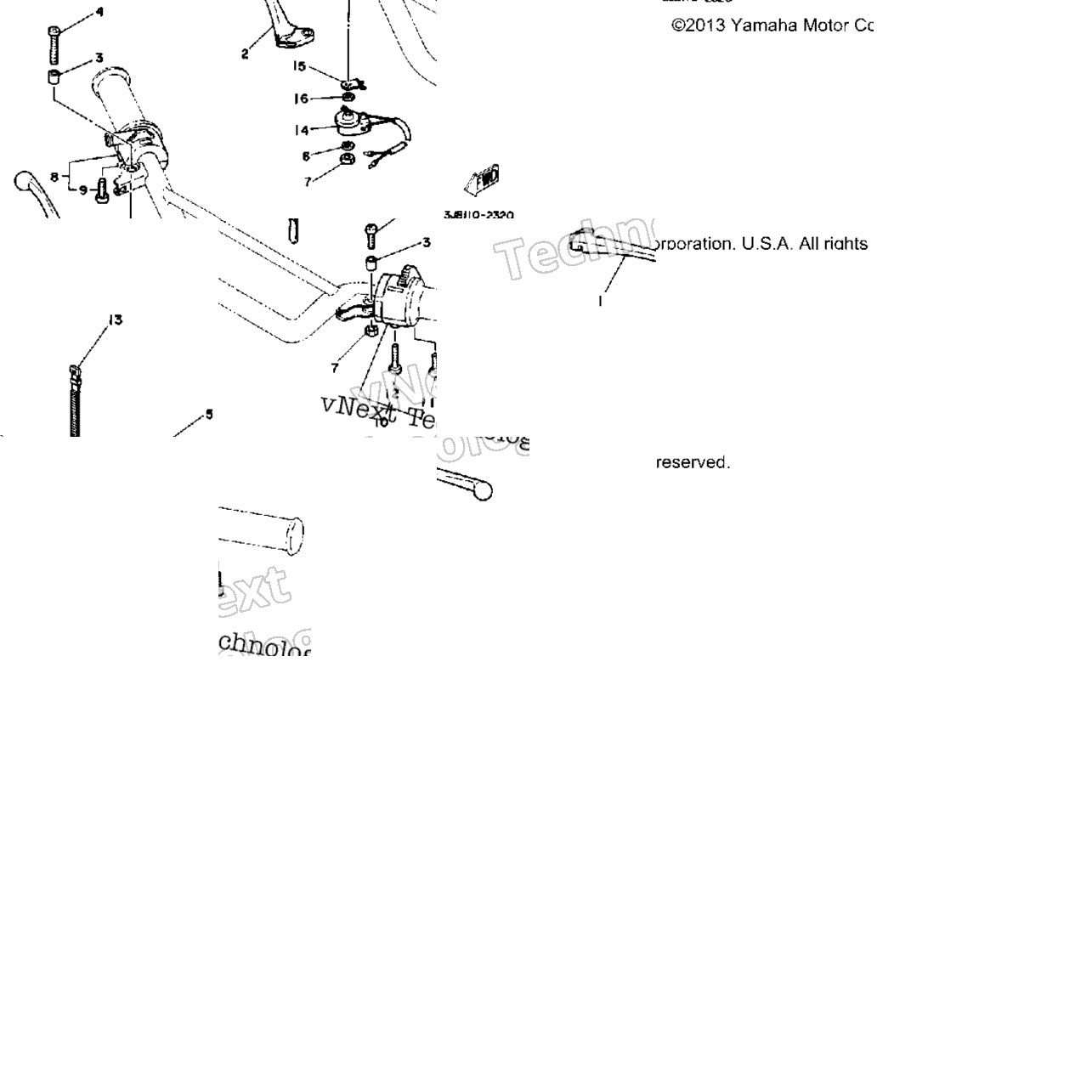 Handle Switch - Lever Dt80j - K