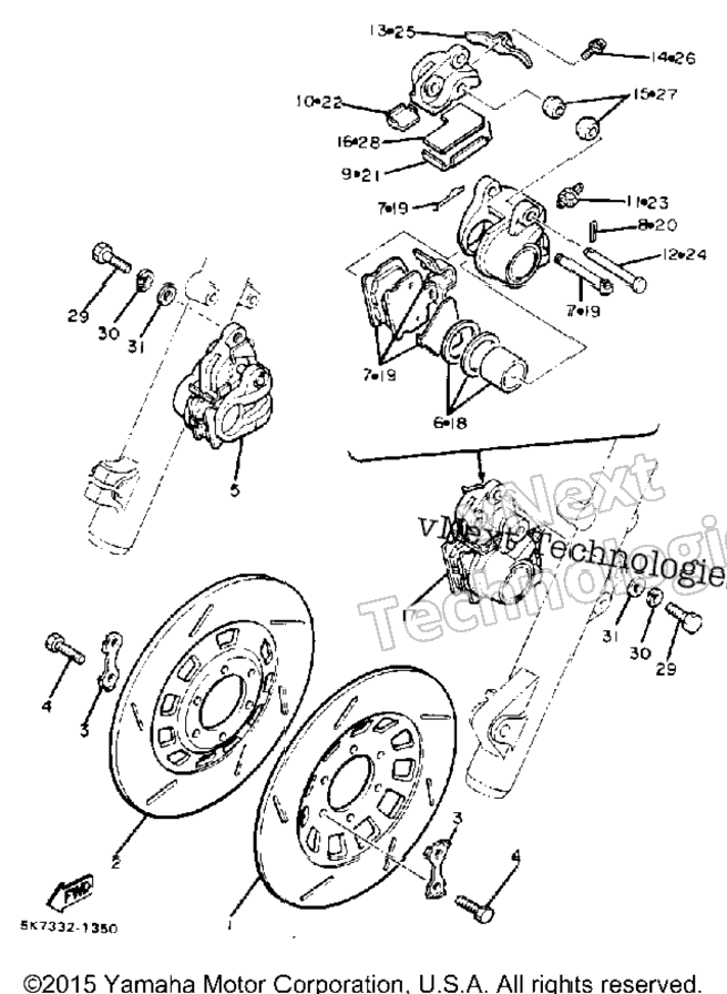 Front Brake Caliper