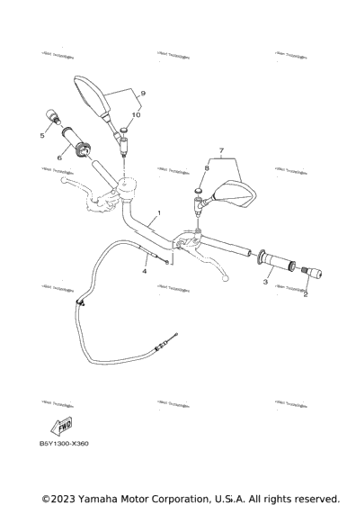 Steering Handle & Cable
