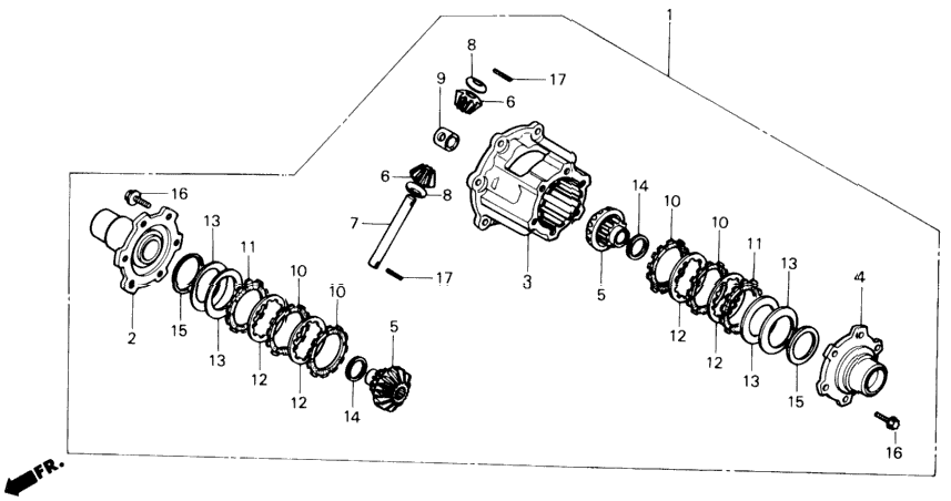 DIFFERENTIAL GEAR