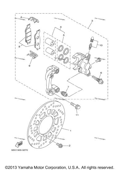 Front Brake Caliper