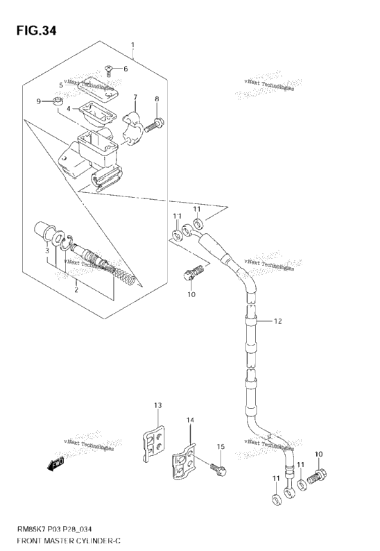 Front Master Cylinder