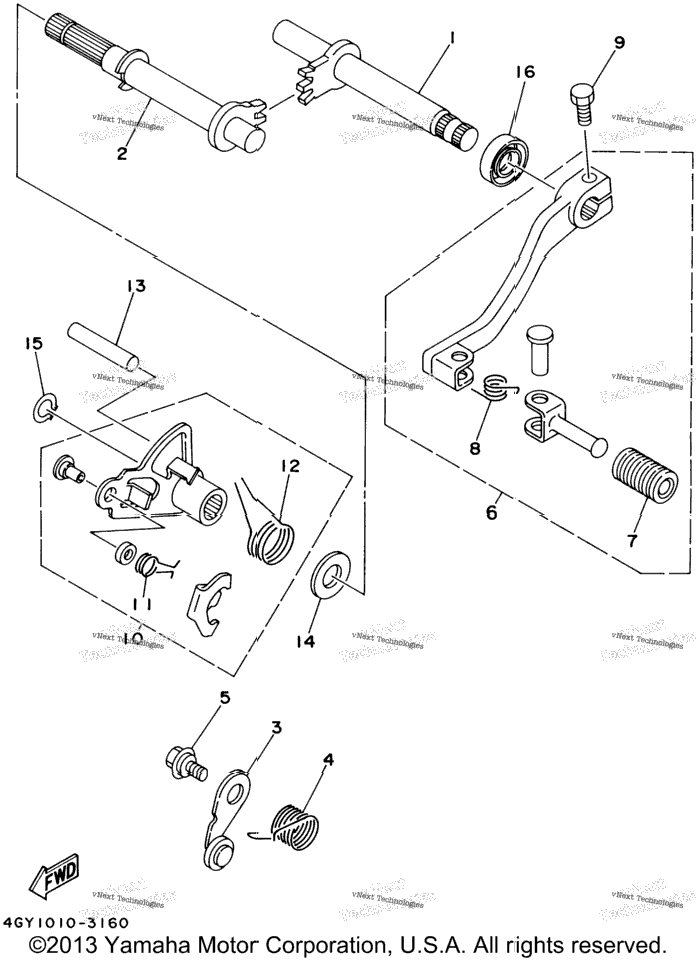 Shift Shaft