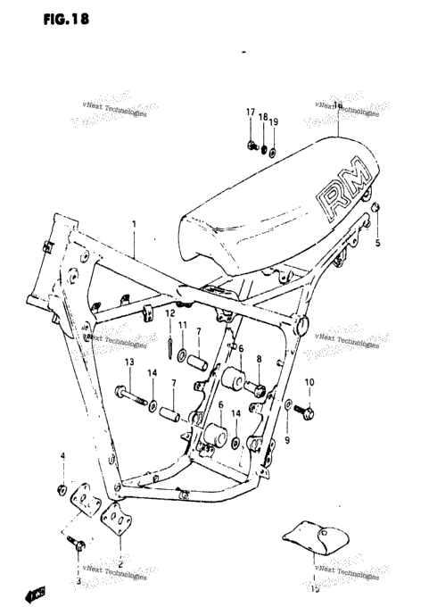 Frame - Seat (Model Z)