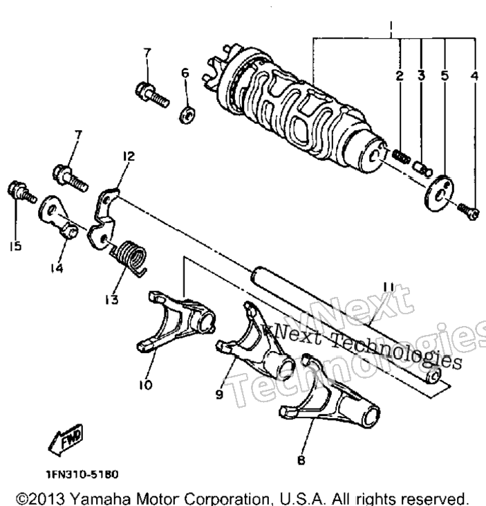 Shift Cam Fork