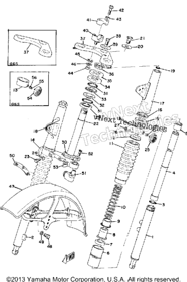 Front Fork - Front Fender
