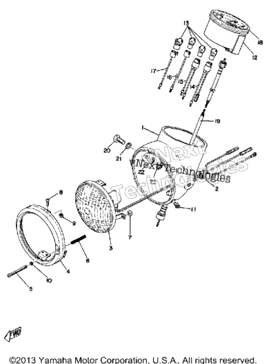 Head Lamp - Speedometer