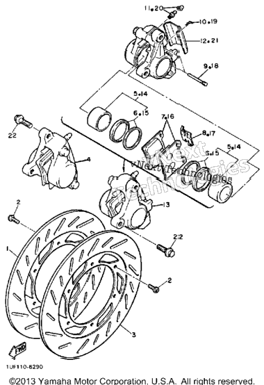 Front Brake Caliper