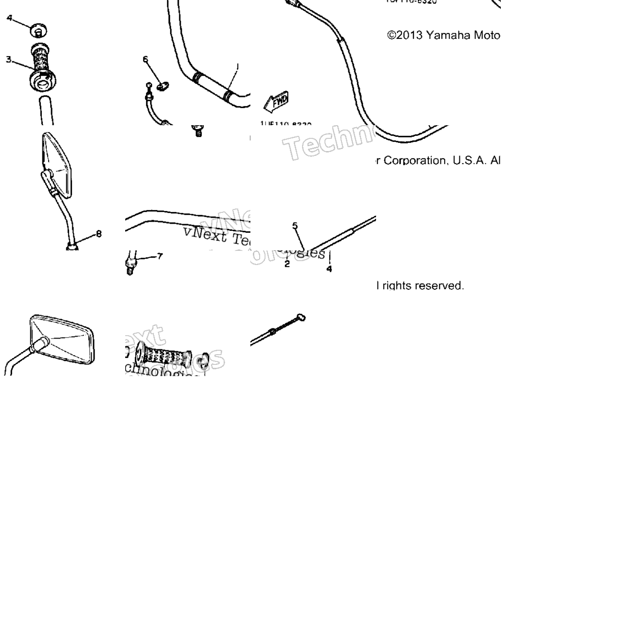 Handlebar Cable