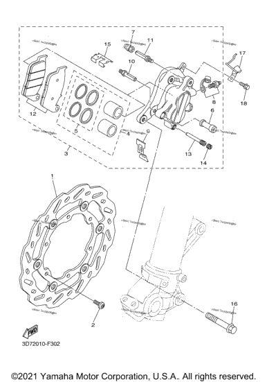 Front Brake Caliper
