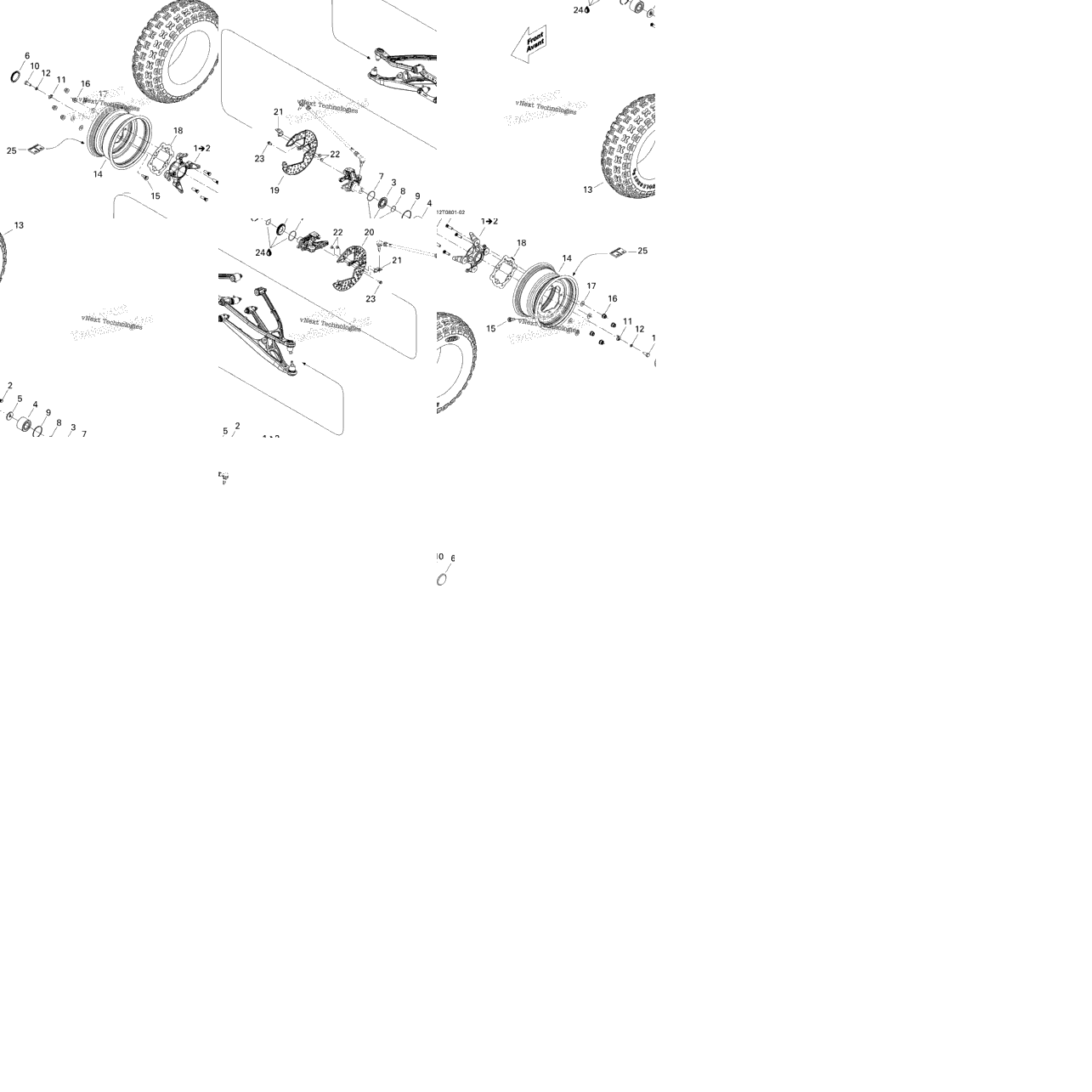 Drive System, Front