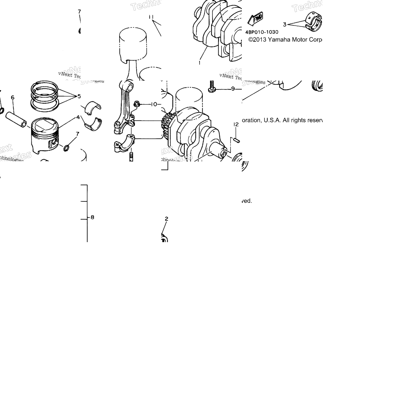 Crankshaft Piston