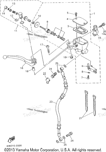 Front Master Cylinder
