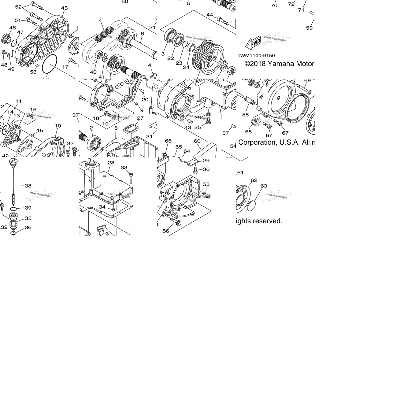 Middle Drive Gear