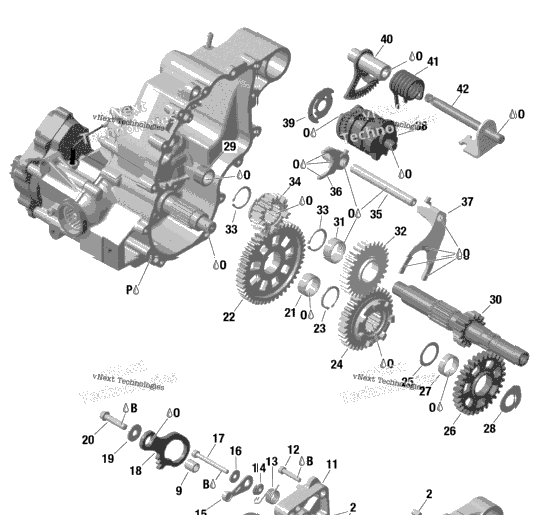 Rotax - Gear Box And Components