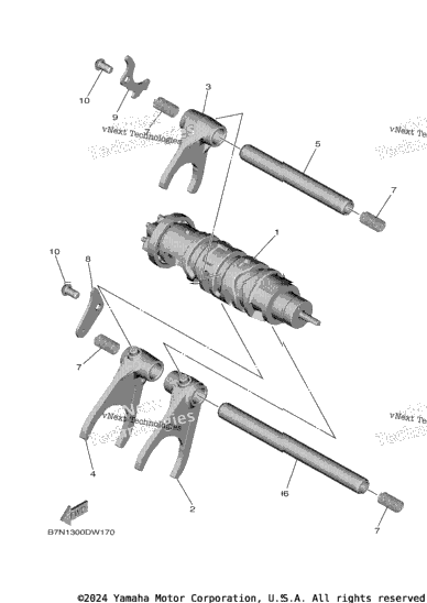 Shift Cam & Fork