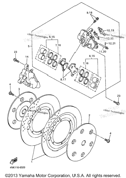 Front Brake Caliper