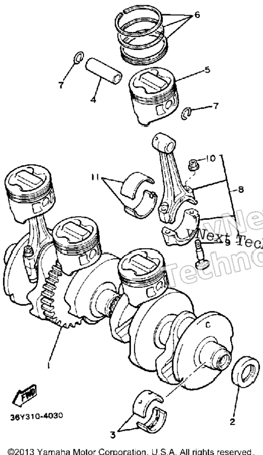 Crankshaft Piston