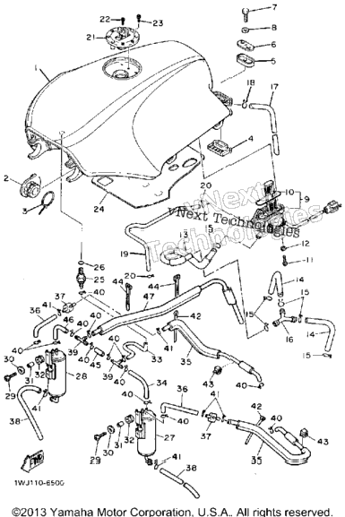 Fuel Tank Fj1200tc