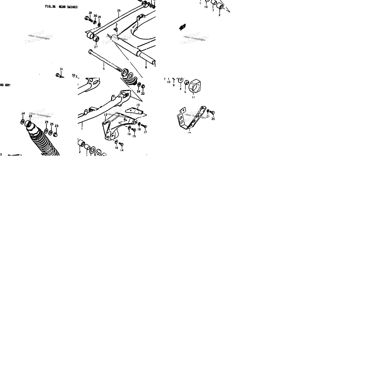 Rear Swinging Arm