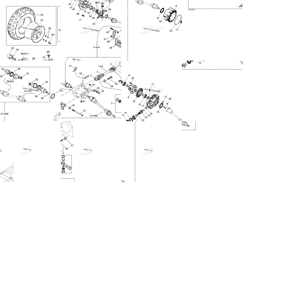 Drive System, Front