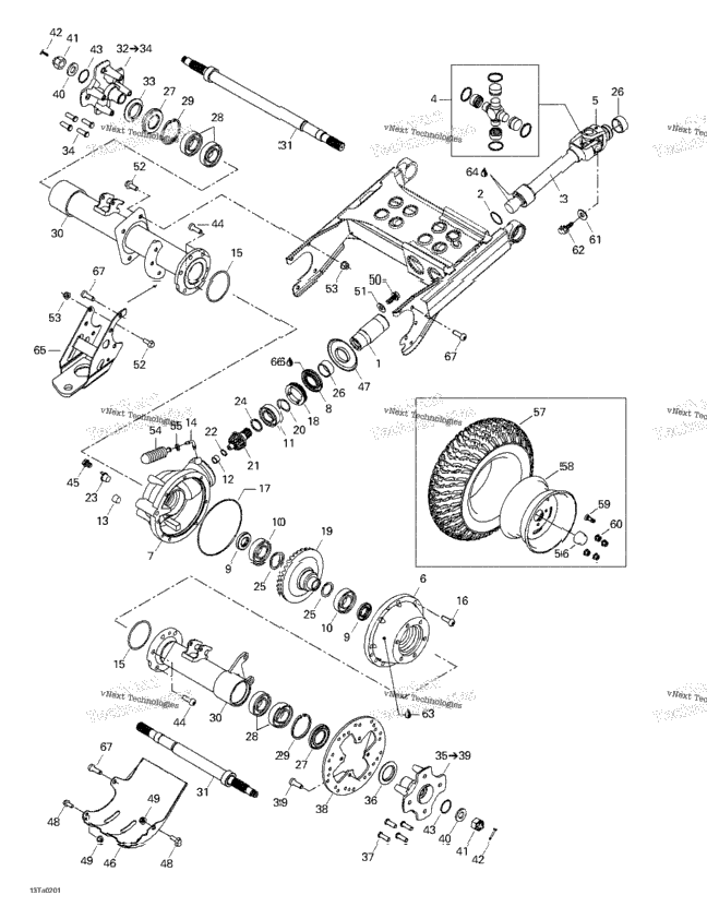 Drive System, Rear