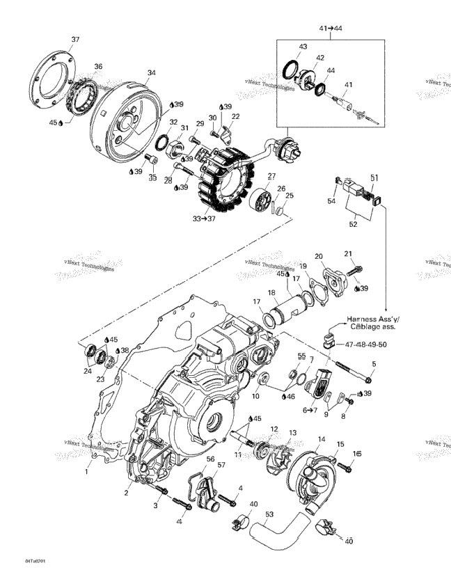 Ignition And Water Pump