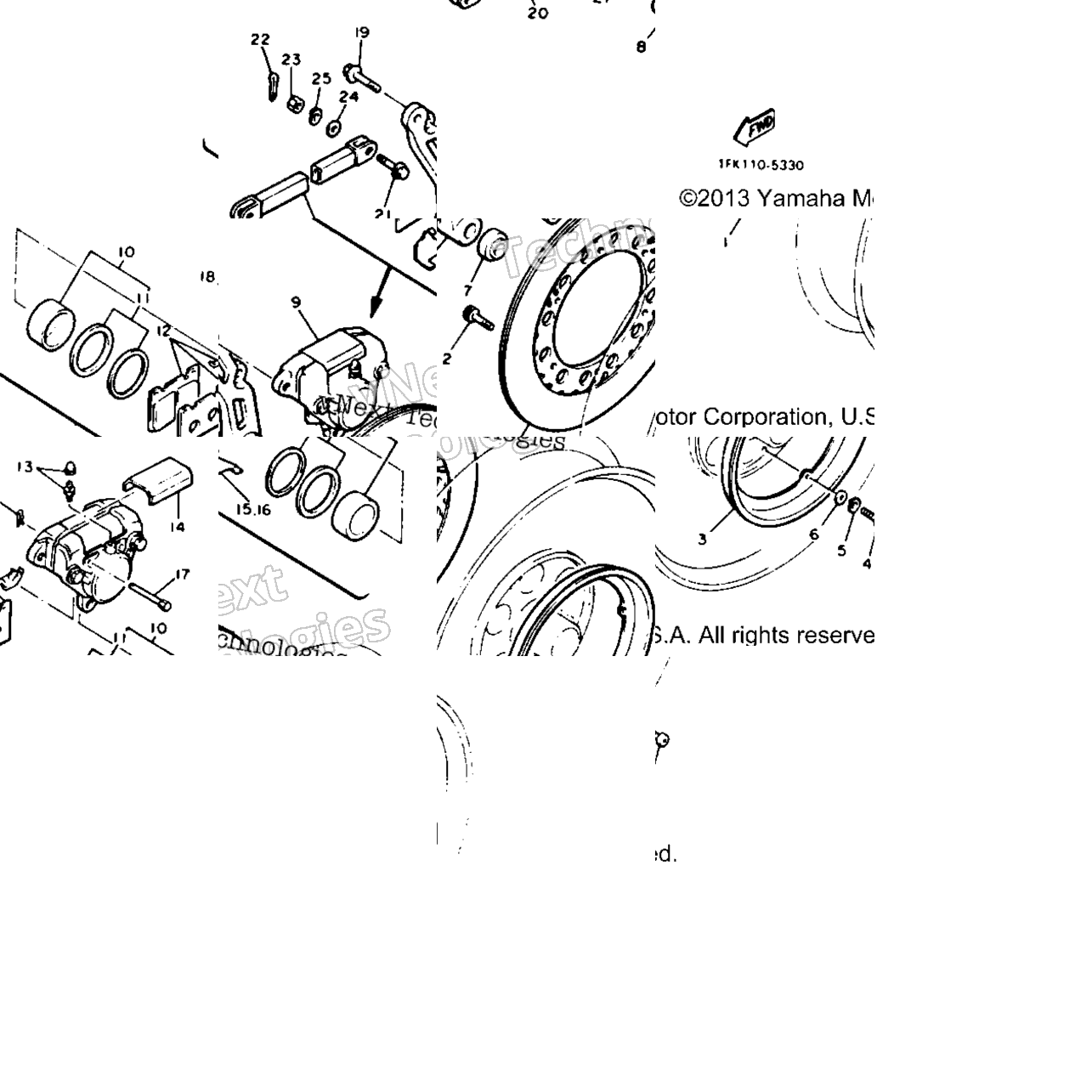 Rear Brake Caliper