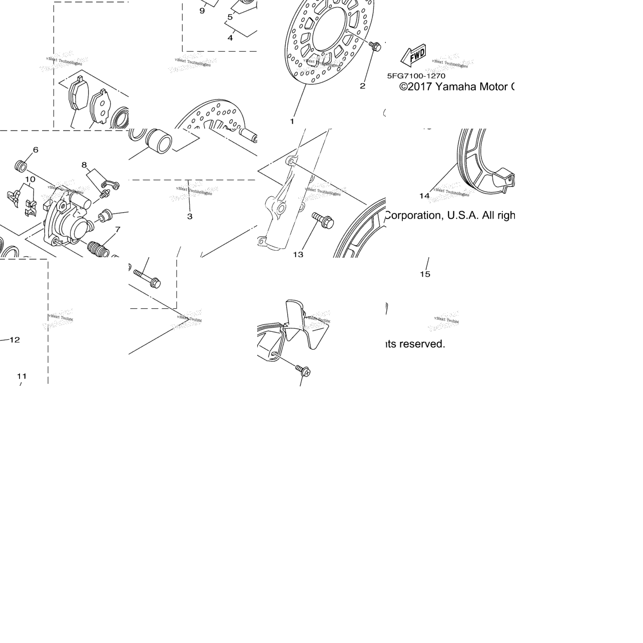 Front Brake Caliper