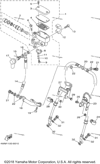 Front Master Cylinder