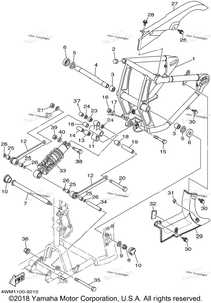 Rear Arm Suspension