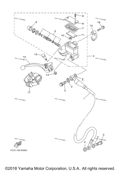 Front Master Cylinder