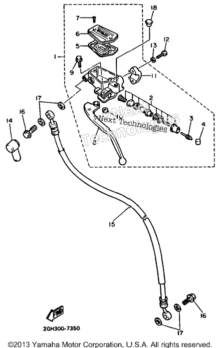 Front Master Cylinder 2