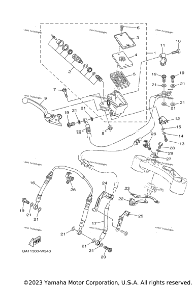 Front Master Cylinder
