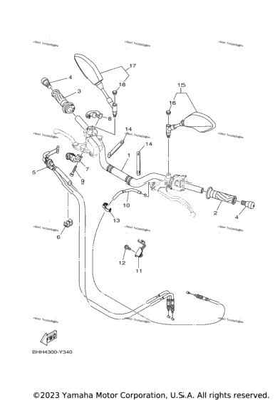 Steering Handle & Cable