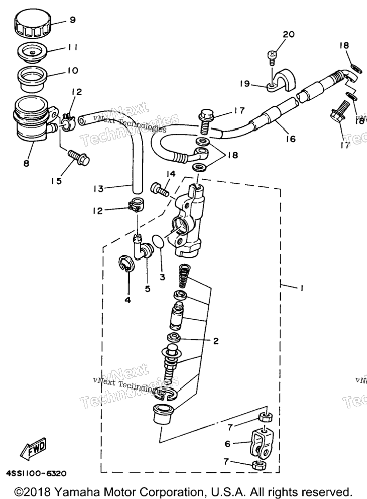 Rear Master Cylinder