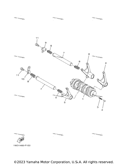 Shift Cam & Fork