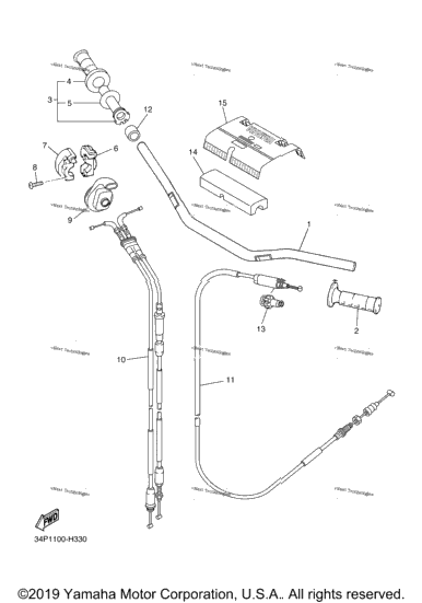 Steering Handle Cable