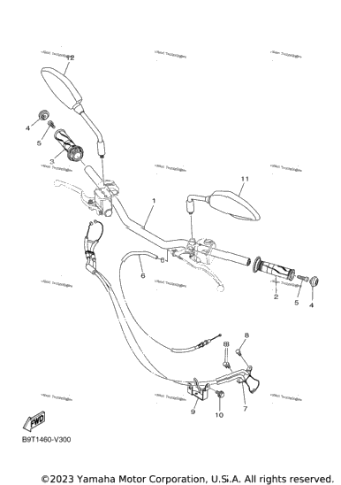 Steering Handle & Cable