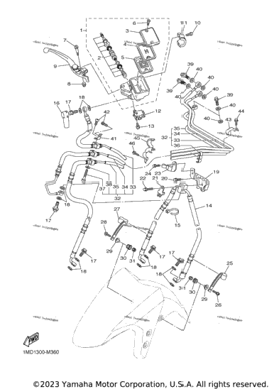 Front Master Cylinder